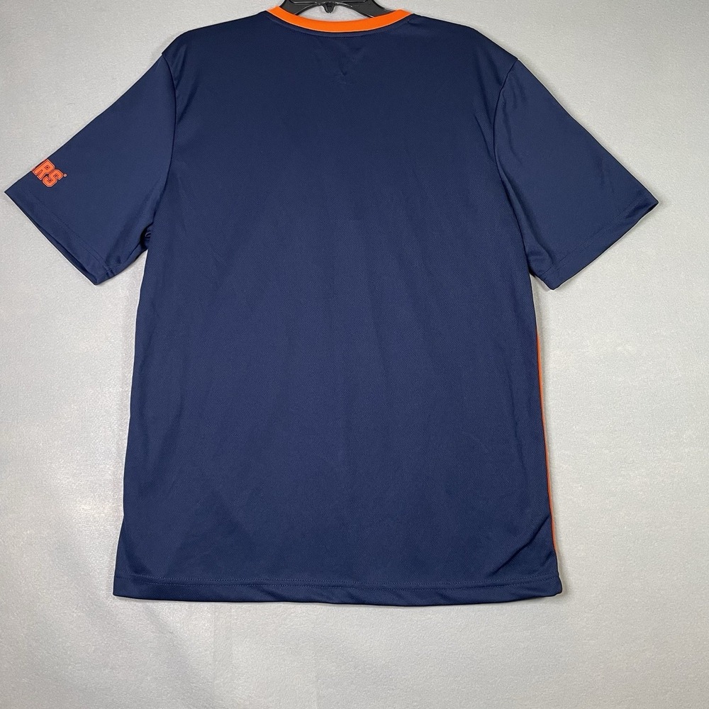 Majestic TX3 Cool Detroit Tigers Shirt Blue Orange Mens Size Extra Large L - Picture 2 of 7
